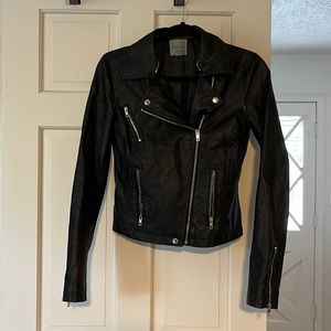 Leather jacket